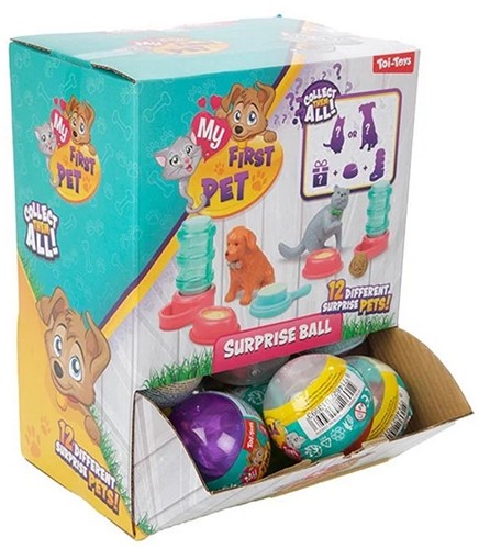 MY FIRST PET Surprise Ball -Dog- mit Zubehör 6cm 12-fach sortiert im Display (24)-3