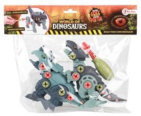 WORLD OF DINOSAURS 2x Dino Demonteerbaar 2 assorti 23x27cm-2