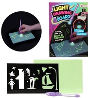 Teken met licht of onzichtbare inkt met accessoires A5 formaat 15x21cm