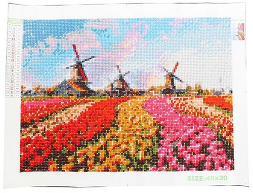 Diamant Schilderen Vierkante Stenen 30x40cm diy 6-as-2