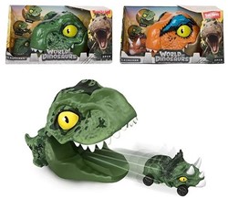 WORLD OF DINOSAURS Coche dinosaurio con Dino Shooter 2 surtido 9,5x18,5x10,5cm