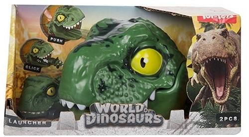 WORLD OF DINOSAURS Coche dinosaurio con Dino Shooter 2 surtido 9,5x18,5x10,5cm-2
