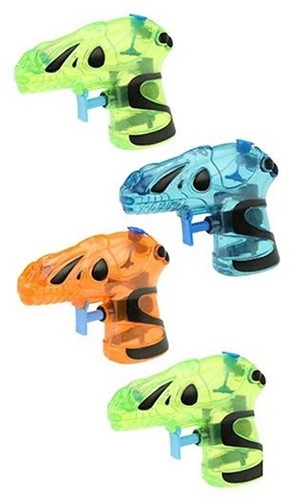 SPLASH Mini waterpistool 4 stuks in zak 27x12,5cm-3