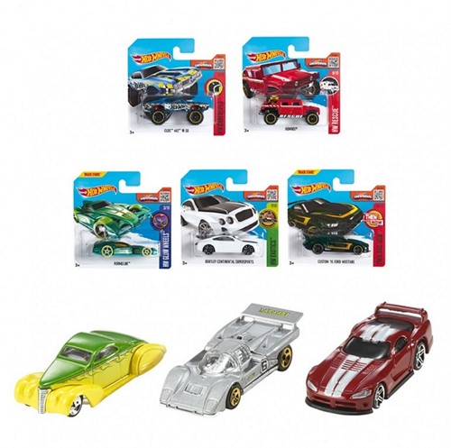 Mattel Hot Wheels 16L Basic Car 1:64 assorti